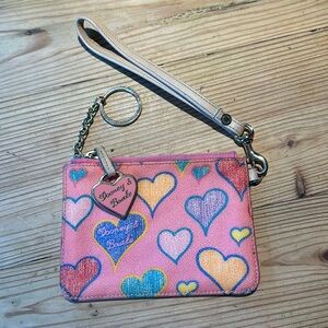 Dooney & Bourke Heart Wristlet